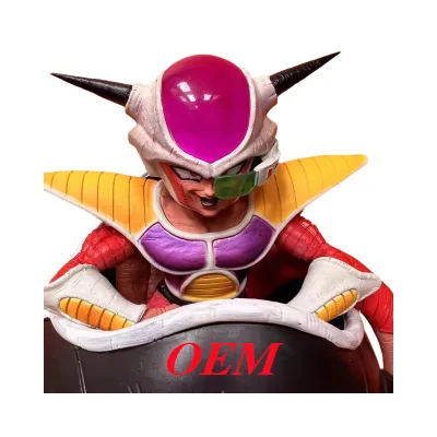 15cm Eco-friendly PVC FRIEZA Anime Figure Kids Toy Collectible Model Assembly Semi-finished Custom Color for Custom-Made