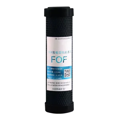 10 Inch Activated Carbon Water Filter Cartridge for Household & Hotel Use Universal Replacement for Multiple Systems