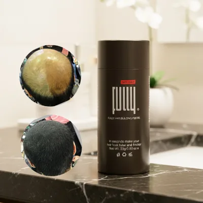 100% Natural Spray Waterproof Scalp Concealer Instant Hair Thickening Fibers Hair Growth Powder