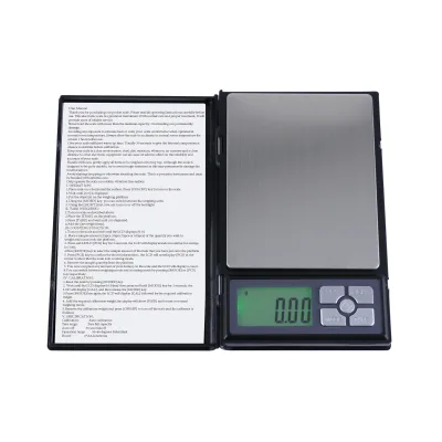 Professional Pocket Scale Digital Portable Scale Accurate Measurement Tool for Hobby Collecting and Field Use
