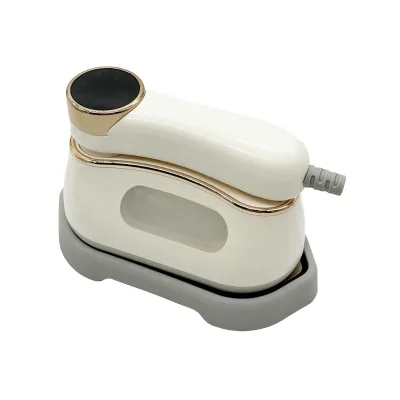 Foldable Travel Steamer Iron with Safety Lock for Easy Storage and Transport