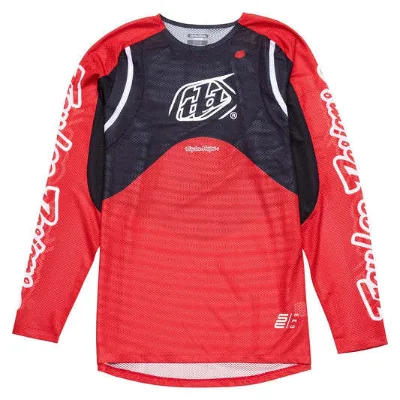 Customized Long Sleeve MTB Jerseys Fashionable Polyester Pullover Sportswear Seamless Sublimated Plus Size Option OEM Team Name
