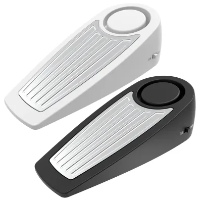 Door Stoppers Alarm Anti Theft Security Door Stop Alarm 130dB Vibration Door Resistance Alarm for Home Travelling Use