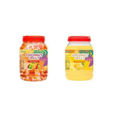 Light and Refreshing Coconut Jelly in Bottle Hydrating and Satisfying Snack