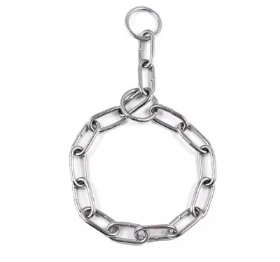 Wholesale Pet Dog Training P Chain Necklace Dog Collar Link Chain