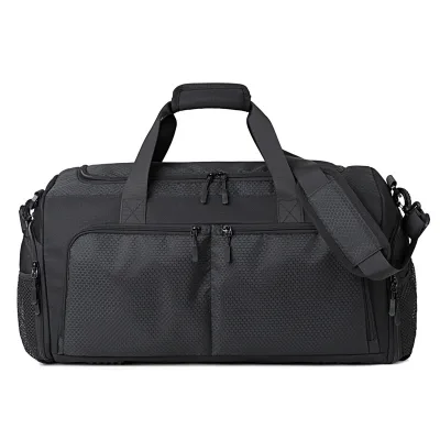 Nylon Water Resistant Dry-Wet Separation Yoga Fitness Sports Bag Large-Capacity Premium Feel Polyester Travel Workout Gym Bag