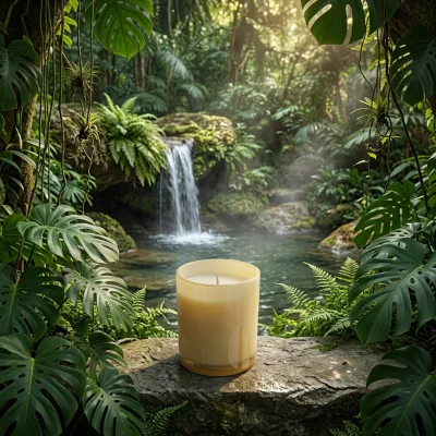 Premium Customizable Low Temp Plant Based Soy Wax Massage Aromatherapy Candle Bulk Wholesale for Salon Home Present