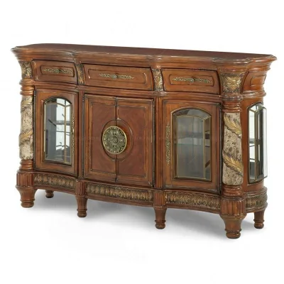 European Design Living Room Furniture Wooden Cabinet Hand Made Console Cabinet