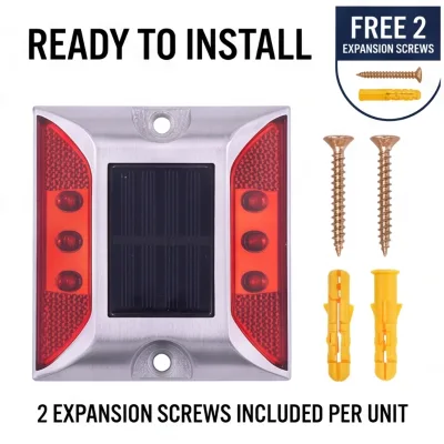 Supplier Direct Dual Side LED Impact Resistant IP68 Aluminum Road Delineator for Loading Yards