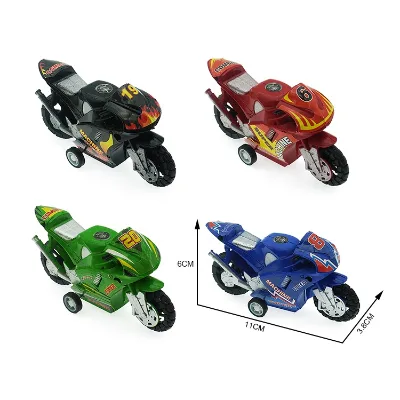 Pull Back Motorcycle Friction Car Model Classic Cheap Promotional Toys