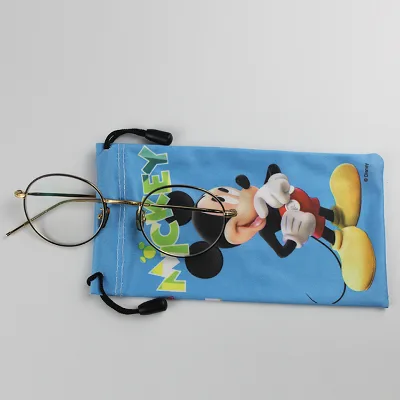 High Quality Soft Cloth Glasses Bag for Sunglasses Eyewear Packing Microfiber Pouch All Over Print Eyeglass Pouch