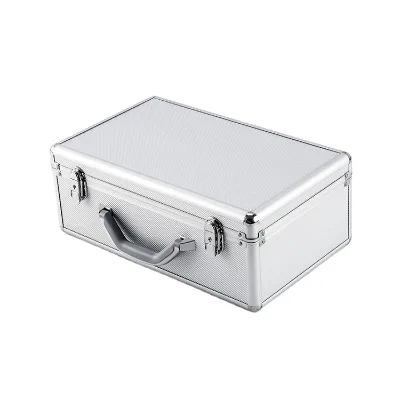 Glary Aluminum Coin case With Velvet Coin Trays for Coin Collection