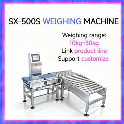 SX-500S Fully Automatic Inline Checkweigher Seamless Connection Automatic Filling Machine Production Line HBM Germany OEM/ODM
