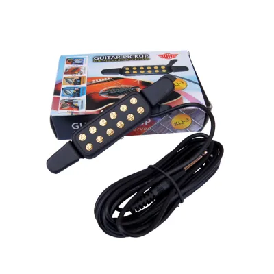 Hot Selling Acoustic Hole Acoustic Guitar Pickup KQ-3 with Color Box Pack