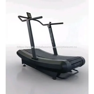 Wholesale Commercial Gym Equipment Fitness Running Curve Treadmill Manual Treadmill For Gym