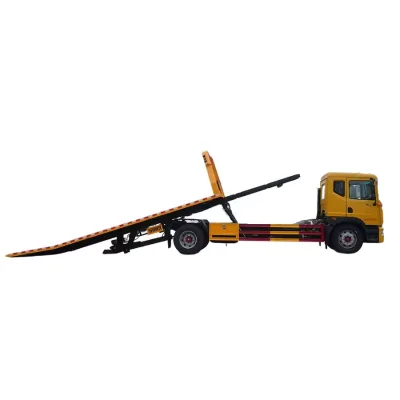 China Best Price 5Ton Flatbed Wrecker Towing Truck Rollback Road Wreckers Tow Platform Truck Tow & Wrecker Vehicles