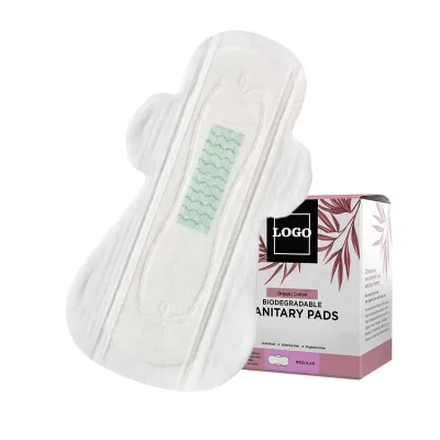 Ultra-Thin Disposable Negative Ion Panty Liner Super Breathable Sleepable Sanitary Napkin Super Absorbent Bamboo Cotton Paper