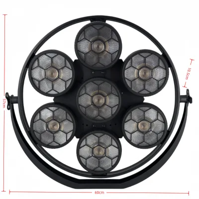 7 Led Mini Stage Strobe Retro Light Dj Club 7x30w Cob Led Pixel Background Effect Lighting for Club Wedding Party