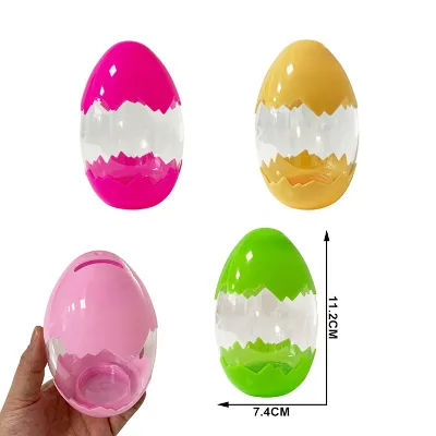 Clear Egg Surprise Capsule Toys for Kids Eggs Empty Container Holder Gifts