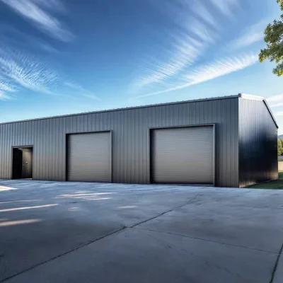 HongDaWeiYe Relocatable Steel Frame Carport-Easy Installation Flexible Single/Multi-Bay Configurations 1-Year Warranty Online