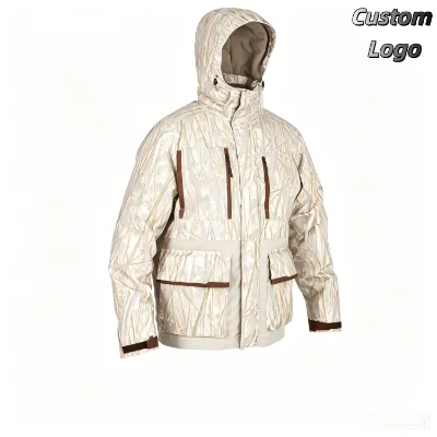 Snowy Mountain Hunting Heavyweight Insulated Hunting Jacket with Fleece-Lined Hood