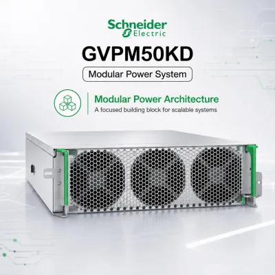 APC GVPM50KD Power Module for Galaxy V Ranges 50 kW at 400/480V 25 kW at 208V 60Hz Pure Sine Wave On-Line