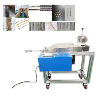 LS-AC-01 Automatic Gold Silver Copper Chain Cutting Machine
