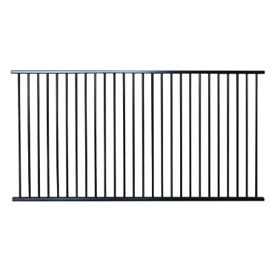 Powder Coated Steel Fence Panel  Steel Pool Fence Garden Metal Laser Cut Fence