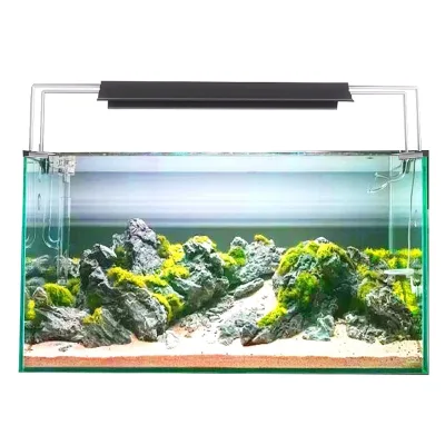 Powerful LED Planted WRGB Aquarium Light Smart APP Control with Bracket Hanging 24inch 36inch 48inch Freshwater Tank Light