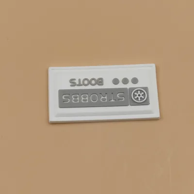 Custom Brand Logo Soft PVC Rubber Shoes Labels/patches Aglets Insole Patterns Outsole Details Upper Decorative Strips