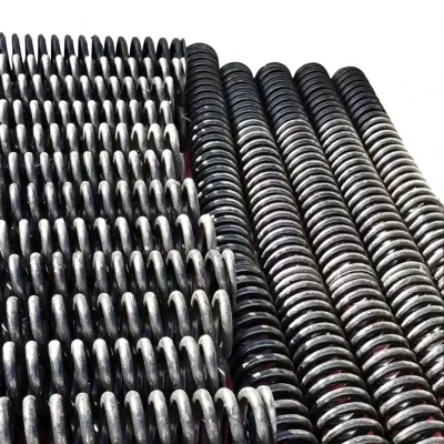 Custom Large-Diameter Heavy-Duty Train Shock Absorber Spring Heat-Resistant Spiral Compression Coil ISO9001 Certified Train