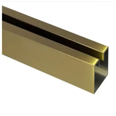 Decorative 201 304 Stainless Steel Wall Base Skirting Profile for Interior Wall Decoration