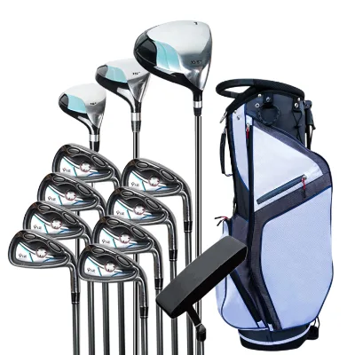 Costom Made Left Handed 13 Pcs Full Golf Clubs Sets With Bags