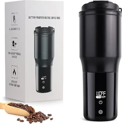 2024 Updated Smart Tumbler with Lithium Battery ,Electric Heated Coffee Mug ,coffee Warmer and Temperature Control Travel Mug