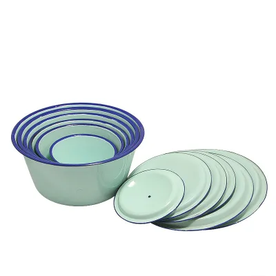 High Quality Disposable Enamel Coating for Metal Camping Bowls Sustainable Option From China Manufacturer