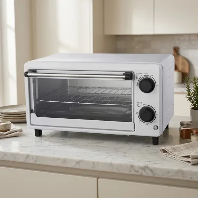 Compact Household Baking Machine Mini Electric Oven with Dual Heating Tubes for Kitchen Stovetop