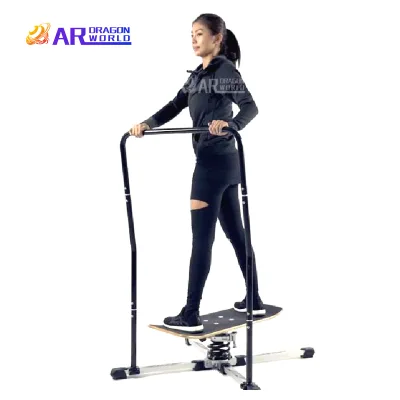 Skiing Board Set Software System  Skiing Simulator Projection Indoor Sport Games for Entertainment