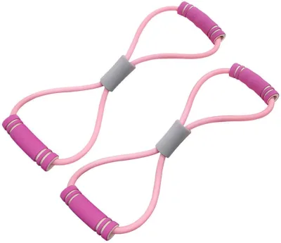Figure 8 Arm Stretcher Workout Fitness Trainer Home Latex Elastic Exercise Bands for Shoulder and Neck Stretch