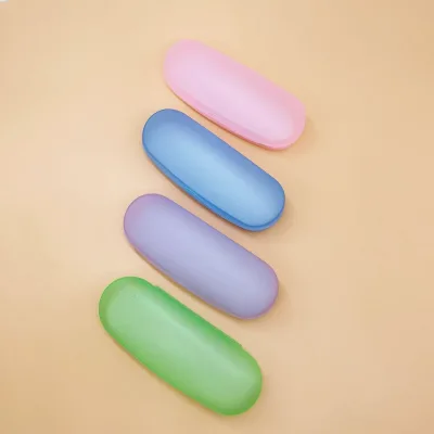 Clear case Eyeglasses Sunglasses Protector Hard case Portable Plastic Eyeglasses case