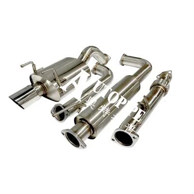 1:1 Replicate Custom Modified Stainless Steel Catback Exhaust Muffler Custom Service Only