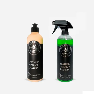 Leather Cleaner and Conditioner Detailing Kit Best Interior Detailer 500ml