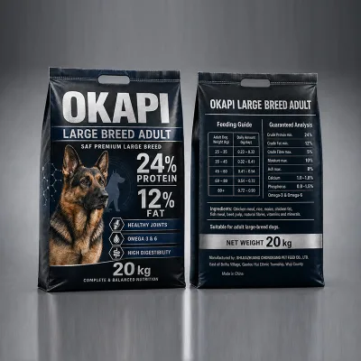 OEM 24% Protein Premium Adult Large Breed Dog Food Joint Support Glucosamine Digestive Omega 20kg