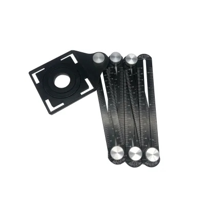 Aluminium Alloy Multi 6 Folder Ruler With Perforated Mold Angle Angle Measuring Ruler Universal Ruler