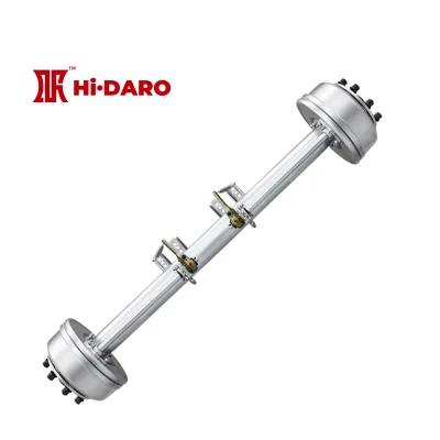 Trailer Hub Wheel Hub 10 Ton Axle with Tire Trailer Kit Boat Trailer Axles