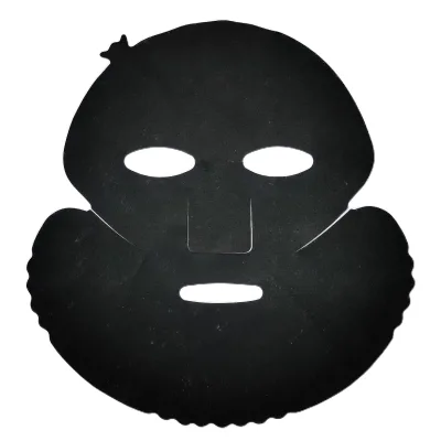 Bamboo Charcoal Pre-cut Sheet Masks Brand Facial Mask OEM Black Mask Film Cloth