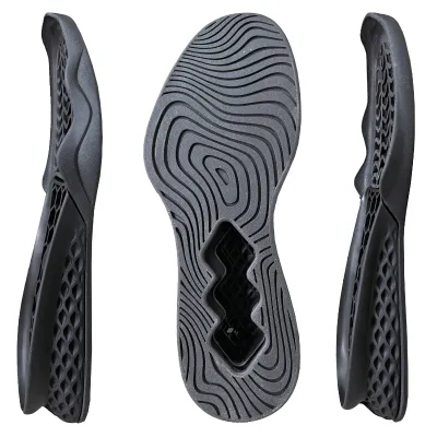 Oem Bodybuilding Soles Cushioned Support Weightlifting Outsole With Tpu Rubber