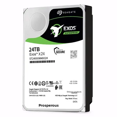 For ST24000NM002H 24TB Helium-Filled 7200 RPM Internal SATA New Enterprise-Class NAS Hard Drive