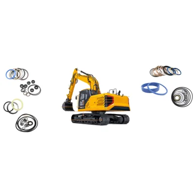 Construction Machinery Hydraulic Seal Kit Excavator Cylinder Repair Seal Kit Hydraulic Repair Kit for Excavator Parts
