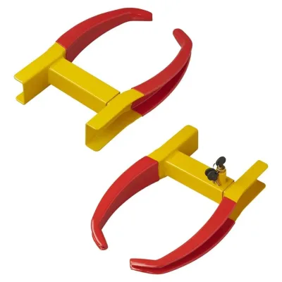 Car Anti Theft Lock Adjustable Wheel Clamp Lock Portable Car Wheel Lock Set With Keys