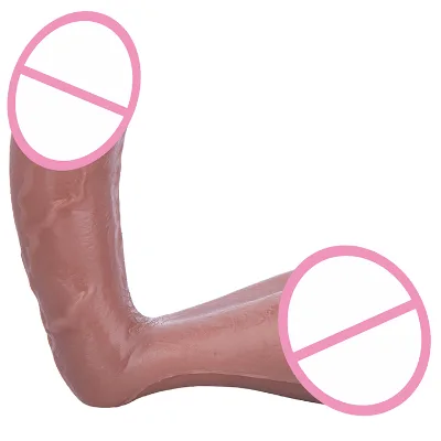 Liquid Silicone Realistic Soft Dildo for Women Dildos Masturbator Sex Toy Silicone Sex Toy for Women  Prosthetic Female Dildo
